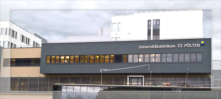 Universitätsklinikum St. Pölten in Pölten, Österreich